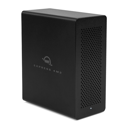 OWC Express 4M2 4-Slot M.2 NVMe SSD Enclosure OWCTB3EX4M2SL B&H