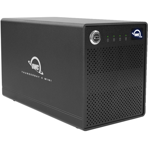 OWC 2TB ThunderBay 4 mini 4-Drive SSD Thunderbolt 3 RAID 0 Array