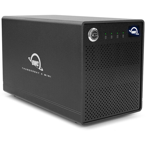 OWC 8TB ThunderBay 4 mini 4-Drive SSD Thunderbolt 3 RAID 5 Array