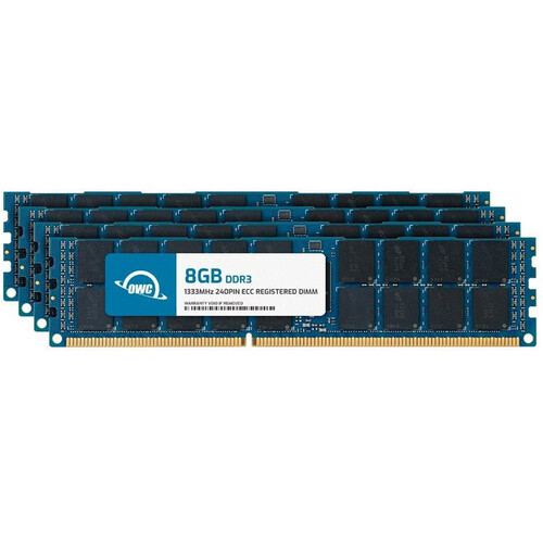 OWC 32GB DDR3 1333 MHz ECC RDIMM Memory Kit (4 x 8GB)