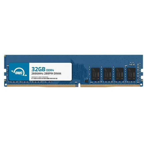 OWC 32GB DDR4 2666 MHz UDIMM Memory Module