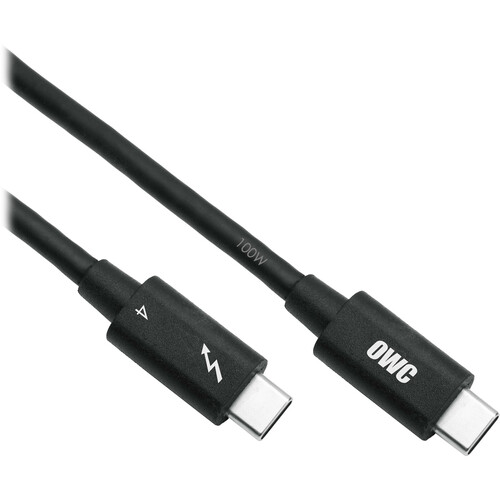 OWC Thunderbolt 4 USB Type-C Male Cable (2.6')
