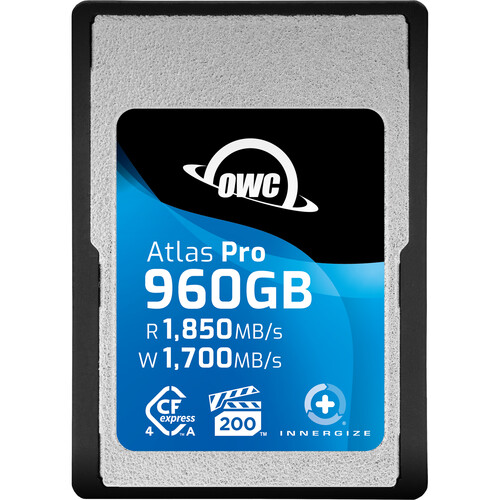 OWC 960GB Atlas Pro CFexpress 4.0 Type A Memory OWCCFXA4P00960