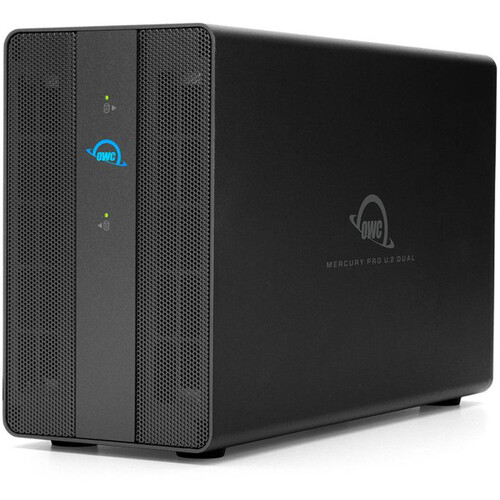 OWC Mercury Pro U.2 Dual with SoftRAID & 2 x 2TB NVMe U.2 SSDs