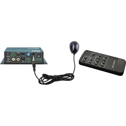 OWI Inc. AMPMA70V40 70V, 40W Digital Mini Amplifier/Mic Mixer/EQ with Remote Control