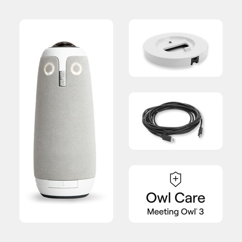 Owl Labs Meeting Owl 3 Premium Pack Upgraded