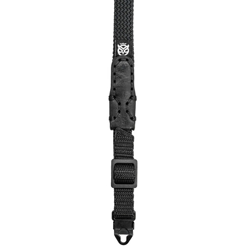 Owlkrown 30" Classic Round Rope Camera Strap (Stealth, Hassy Clip)