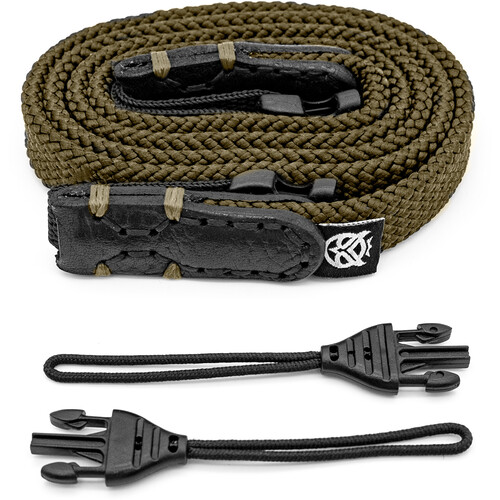 Owlkrown Point & Shoot Camera Strap with Quick Release Attachment (Safari, 30")