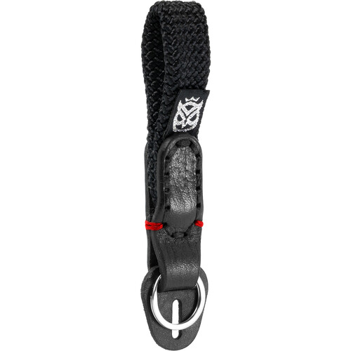 Owlkrown Key Chain Thumb Strap (Black with Red Accent)