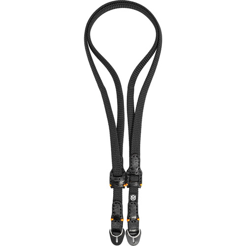 Owlkrown 32-58" TrailFlex Adjustable Camera Strap (Alpha, Polished Split Ring)