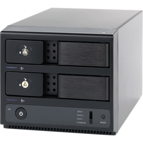 Oyen Digital Mobius 2-Bay FireWire 800 eSATA USB 3.0 RAID Enclosure