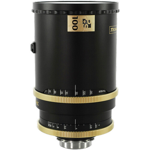 P+S TECHNIK TECHNOVISION 1.5x 100mm T2.5 Full Frame Prime Lens (PL Mount, Feet)