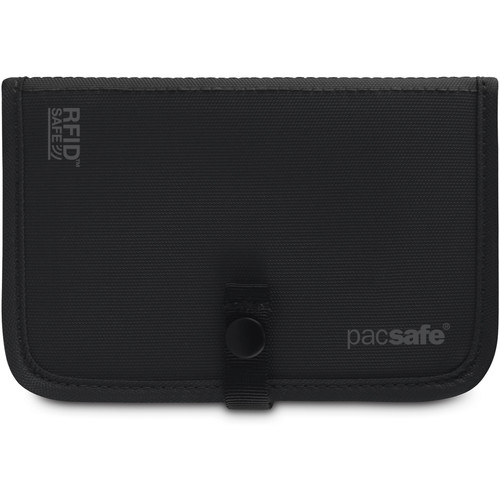 Pacsafe RFIDtec 75 RFID-Blocking Passport Holder (Black)