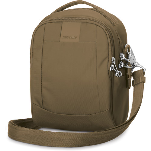 Pacsafe Metrosafe LS100 Anti-Theft Cross-Body Bag (Sandstone)