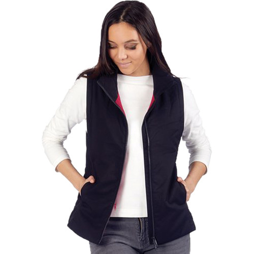 Pacsafe Transit RFID Women's Multi-Pocket Insulated Vest (Jet Black, Medium)