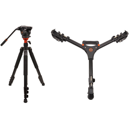 Padcaster Fluid Head Tripod/Monopod and Dolly Kit