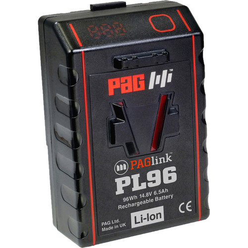 PAG PL96T Time Battery V-Mount (14.8V, 96Wh)