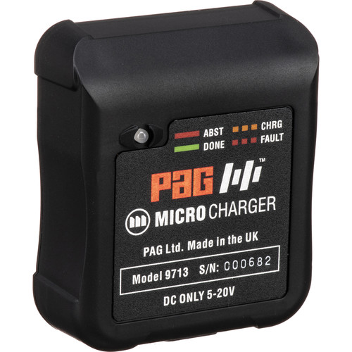 PAG PAGlink Micro Charger with Wall, USB, & Car Adapters (Gold Mount)