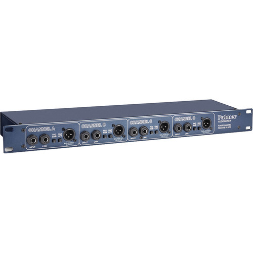 Palmer PAN 03 19" Passive Four-Channel DI Box