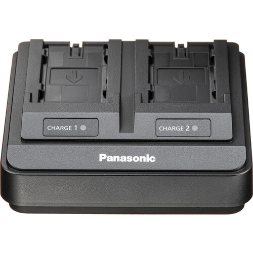 Panasonic AG-BRD70P 2-Bay Simultaneous Battery Charger for VBR Series Batteries