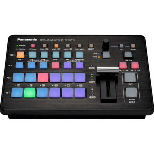 Panasonic AV-HSW10 3G-SDI/NDI/HDMI 1080p Compact Live Switcher