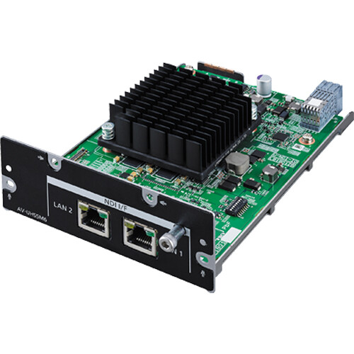 Panasonic AV-UHS5M6G NDI Input/Output Expansion Board for AV-UHS500 Switcher