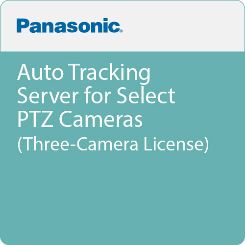 Panasonic Auto Tracking Server for Select PTZ Cameras (Three-Camera License)