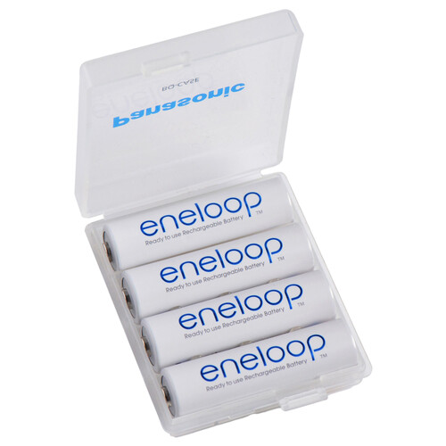 Panasonic Storage Case for AA or AAA Batteries (6-Pack)