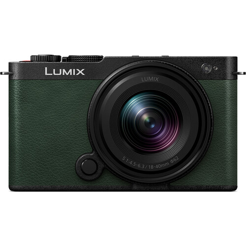 Panasonic LUMIX S9 Mirrorless Camera with 18-40mm f/4.5-6.3 Lens (Dark Olive)