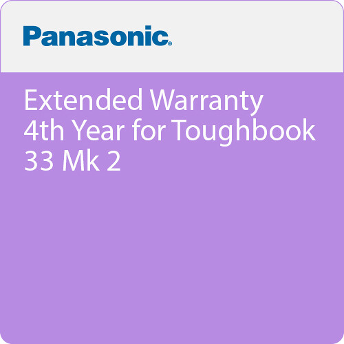 Panasonic 4th Year Extended Warranty for Toughbook 33 Mk 2
