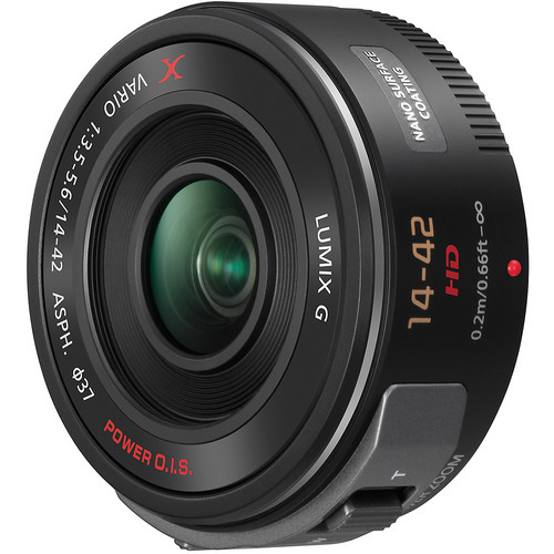 Panasonic LUMIX G X Vario PZ 14-42mm f/3.5-5.6 Power O.I.S. Lens (Black)