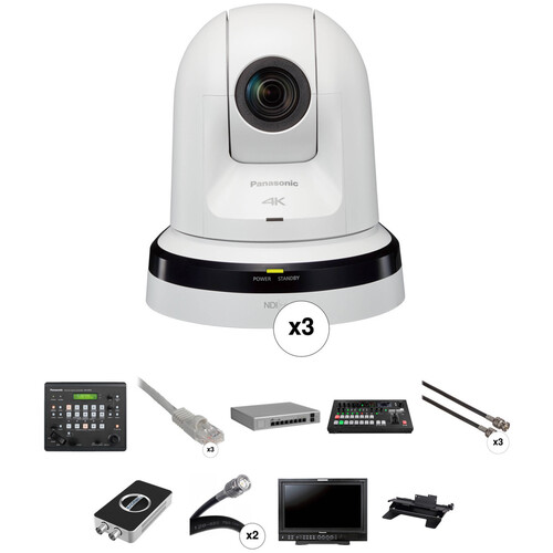 Panasonic HD Video Switching Kit for for Houses of Worship (White)
