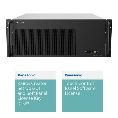 Panasonic KAIROS Core SDI Mainframe Kit with Creator GUI and Touch Panel Licenses