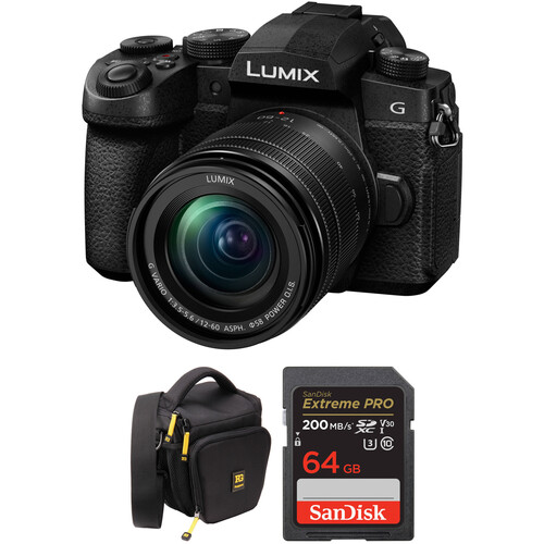 Panasonic Lumix G95 Mirrorless Camera with 12-60mm Lens and