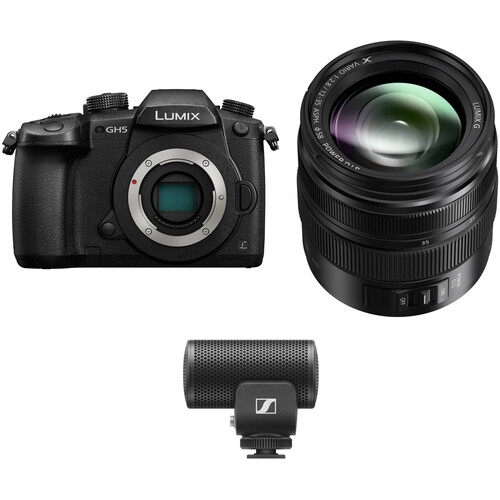 Panasonic Lumix GH5 Mirrorless Camera with 12-35mm Lens and