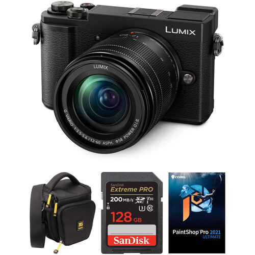 Panasonic Lumix GX9 Mirrorless Camera with 12-60mm Lens and