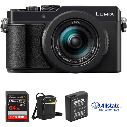 Panasonic Lumix DC-LX100 II Digital Camera with Deluxe Kit B&H