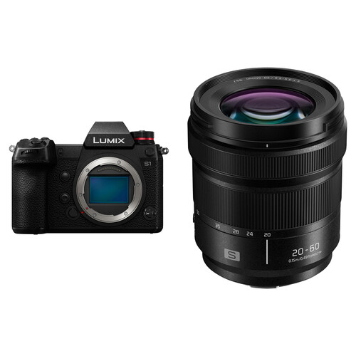 Panasonic Lumix S1 Mirrorless Camera with 20-60mm Lens Kit B&H