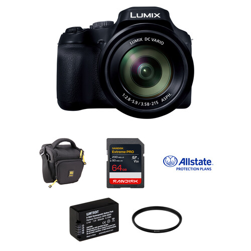 Panasonic LUMIX FZ80D Digital Camera with Complete Kit B&H