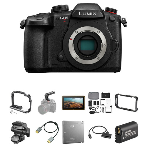 Panasonic LUMIX GH5 II 本体＋ACアダプターセット Panasonic Lumix GH5 II Mirrorless Camera with External Recording