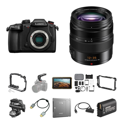 Panasonic LUMIX GH5 ＋LUMIX G 12-35mm セット Panasonic Lumix GH5 II Mirrorless Camera with 12-35mm f/2.8 and