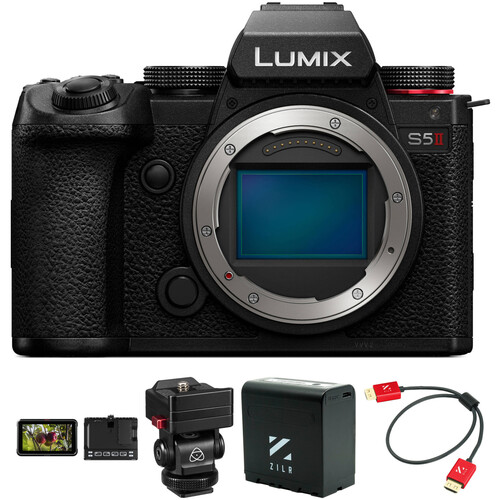 Panasonic Lumix S5 II Mirrorless Camera Cine Kit