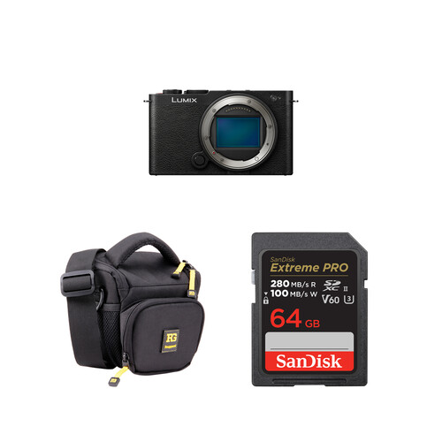 Panasonic LUMIX S9 Mirrorless Camera with Basic Bundle (Black)