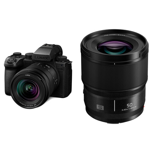Panasonic Lumix S5 IIX Mirrorless Camera with 20-60mm and 50mm Lenses Kit