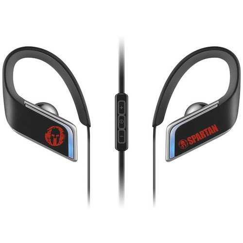 Panasonic WINGS Wireless Bluetooth Sport Clip Earbuds with Mic & Controller (Spartan Limited Edition Black)