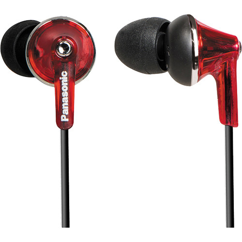 Panasonic ErgoFit PLUS Fashion Earphones (Red)