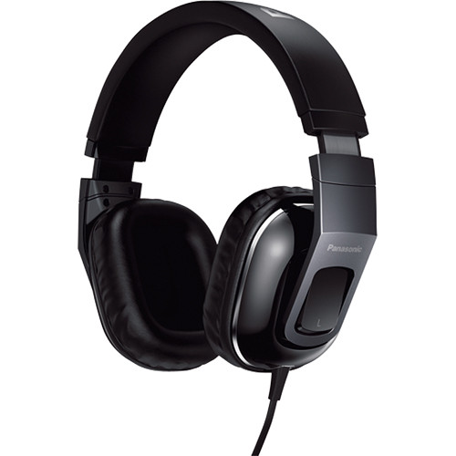 Panasonic Street Band HT480C Over-Ear Headphones (Glossy Black)