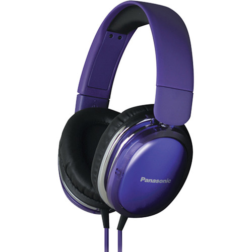 Panasonic Street Band HX450C Over-Ear Headphones (Purple)