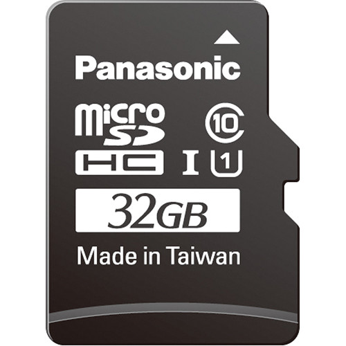 Panasonic 32GB Action Camera UHS-I microSDHC Memory Card (Class 10)