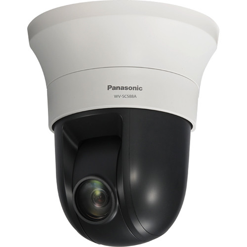 Panasonic Super Dynamic WV-SC588A 1080p PTZ Network Dome Camera